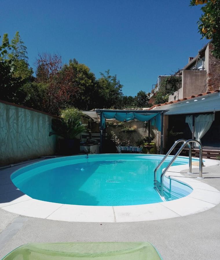 Belle Maison De Caractere Dans Village Et Sa Piscine Privee 7 Pers- 3 Chambres - 12 Rue Emile Zola Millas Eksteriør billede